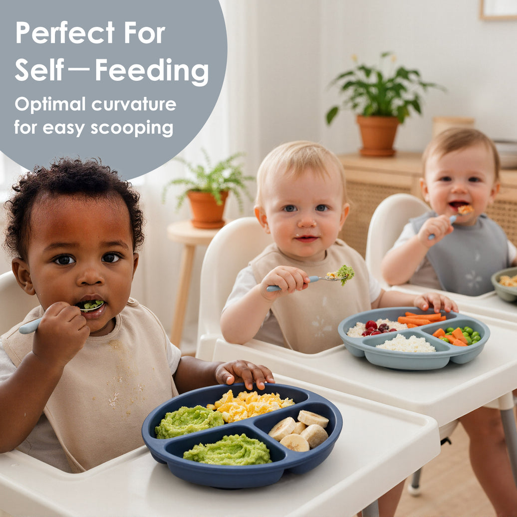 Baby Plates 3 Pack