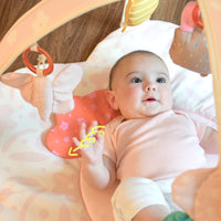 Baby Play Gym & Activity Mat(Blush Bloom)