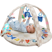 Baby Play Gym & Activity Mat(Sand Checks)