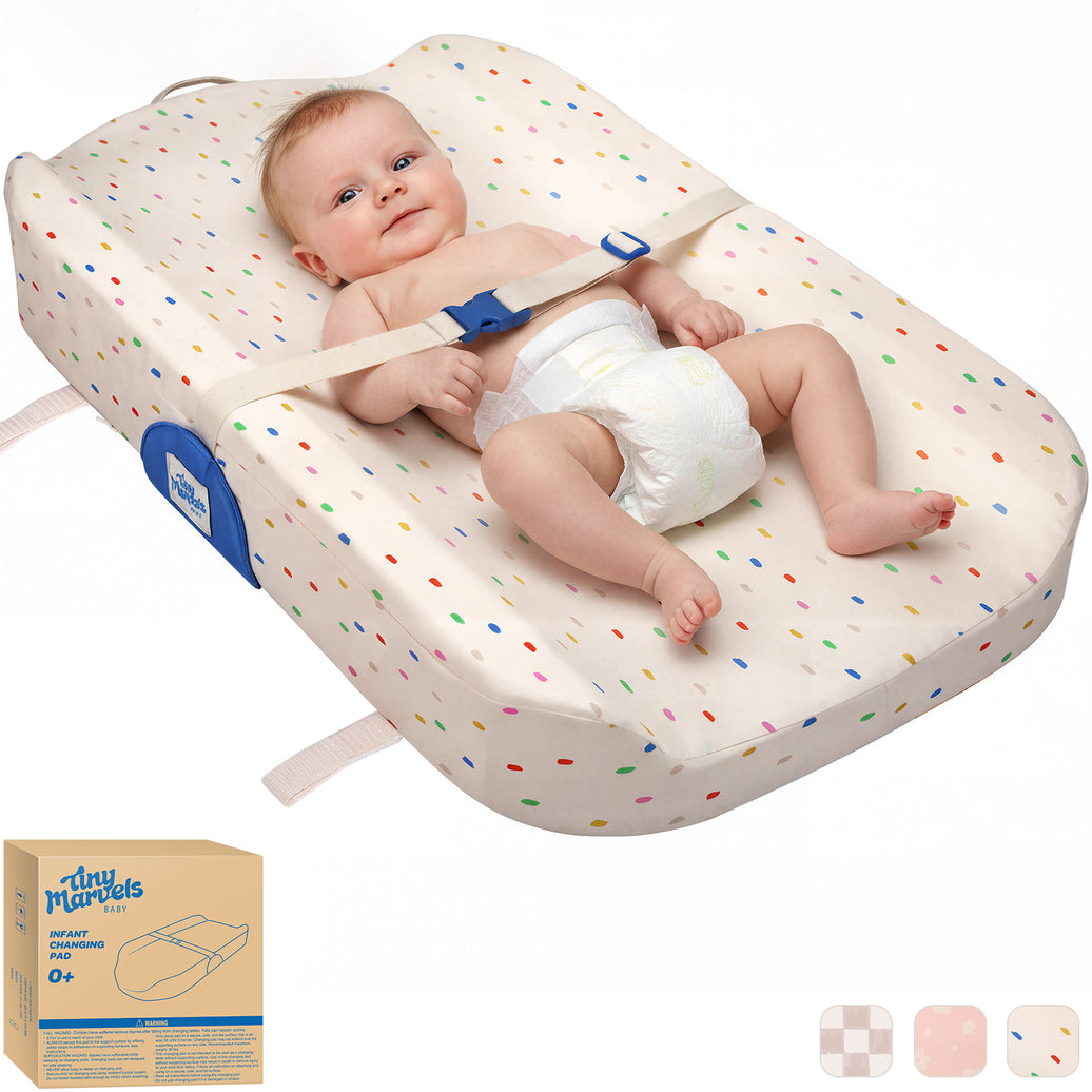Baby Changing Pad(Cream Confetti)