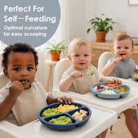 Baby Plates 3 Pack