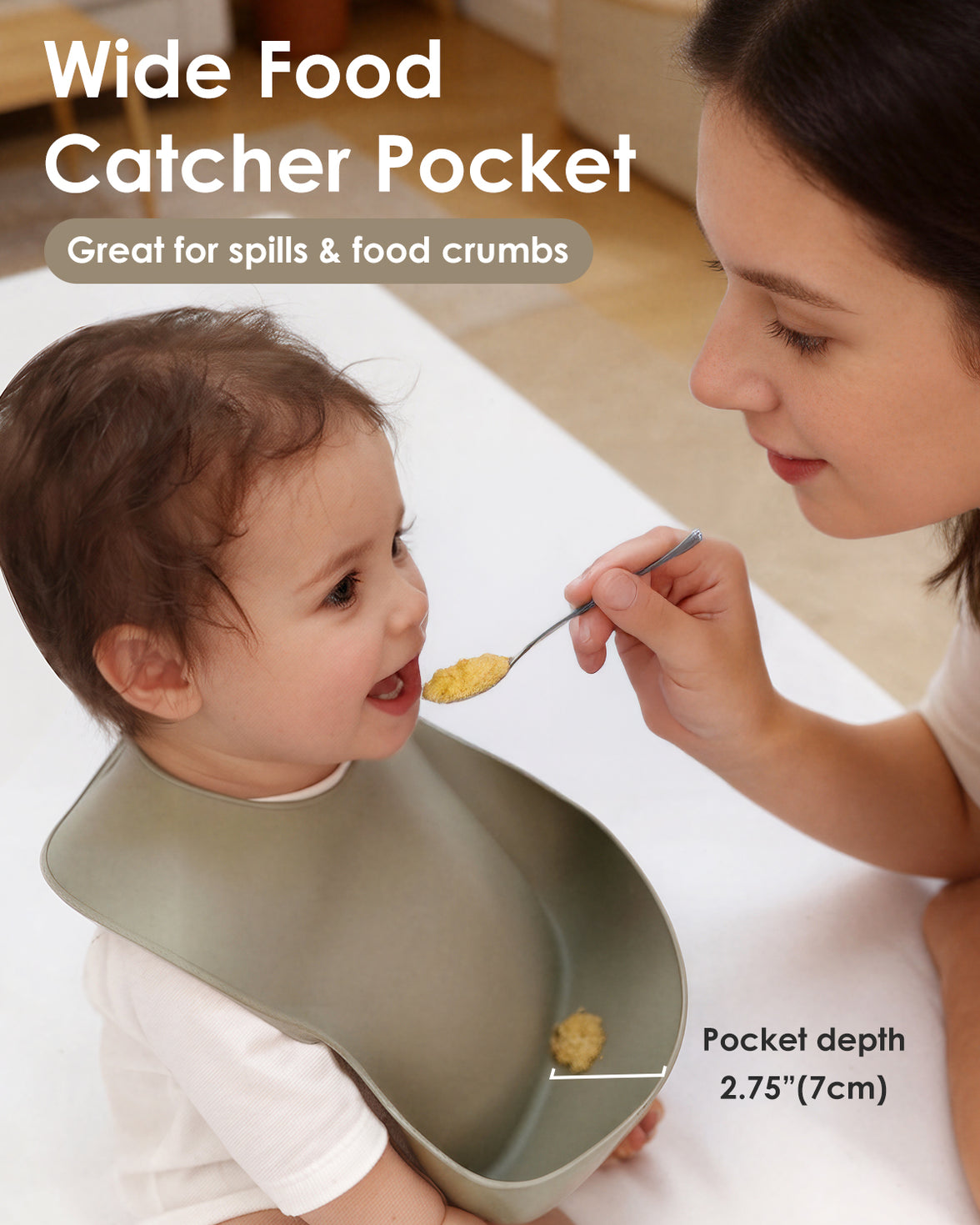 Silicone Baby Bibs Set