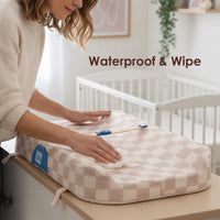 Baby Changing Pad(Sand Checks)
