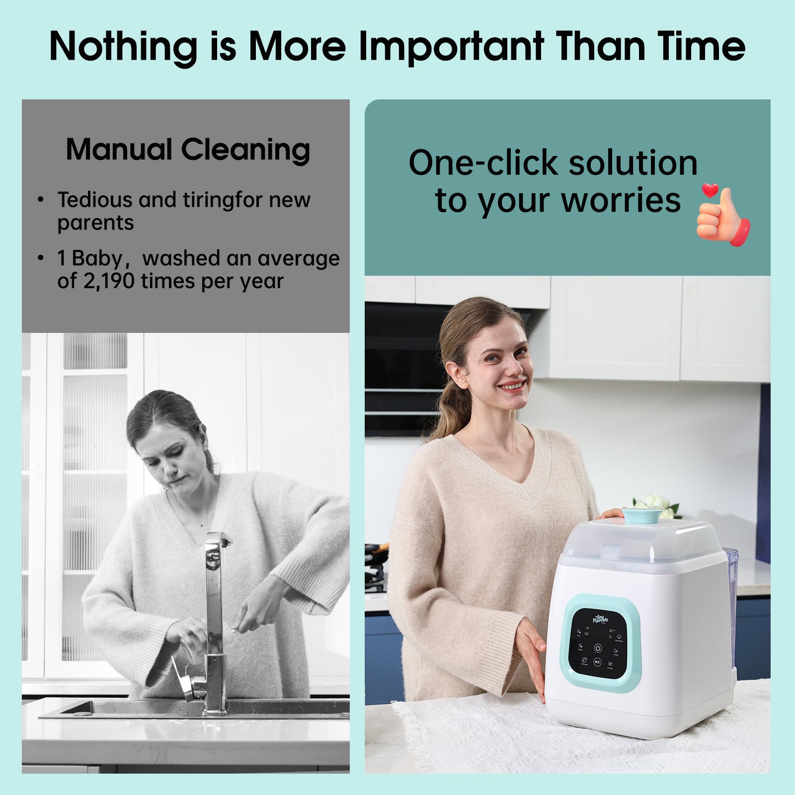 Baby Bottle Washer Pro