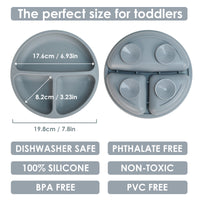 Baby Plates 3 Pack