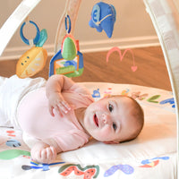 Baby Play Gym & Activity Mat(Sand Checks)