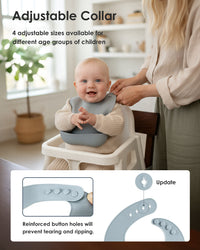 Silicone Baby Bibs Set